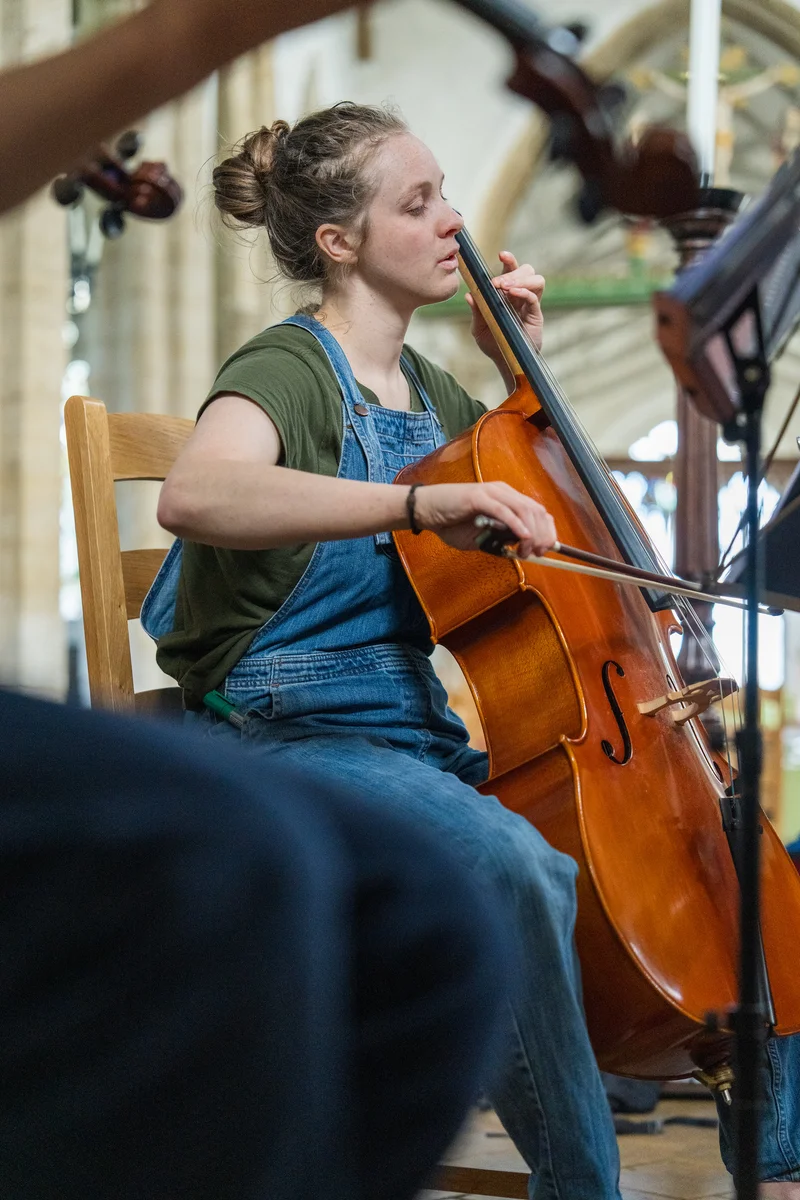 A cellist at Ruddigore